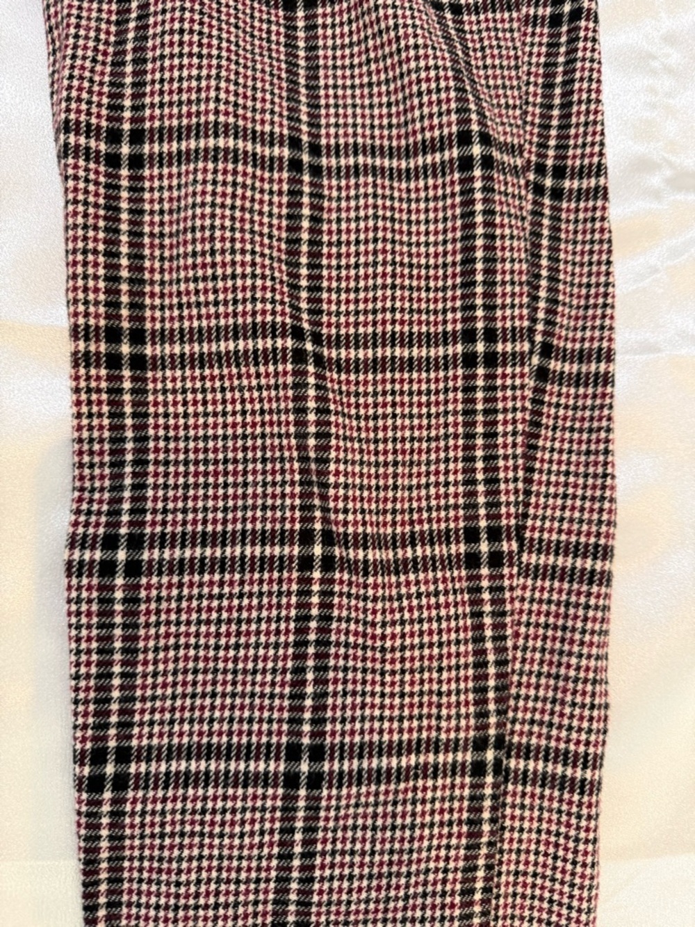 Hollister Pink Plaid Dress Pants - Picture 2 of 7